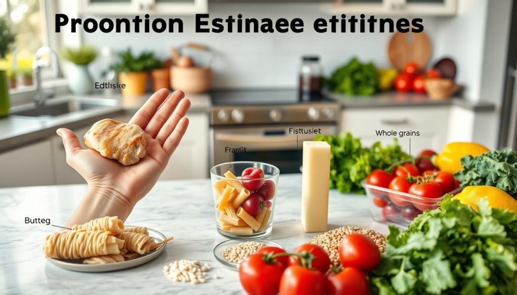 portion estimating techniques